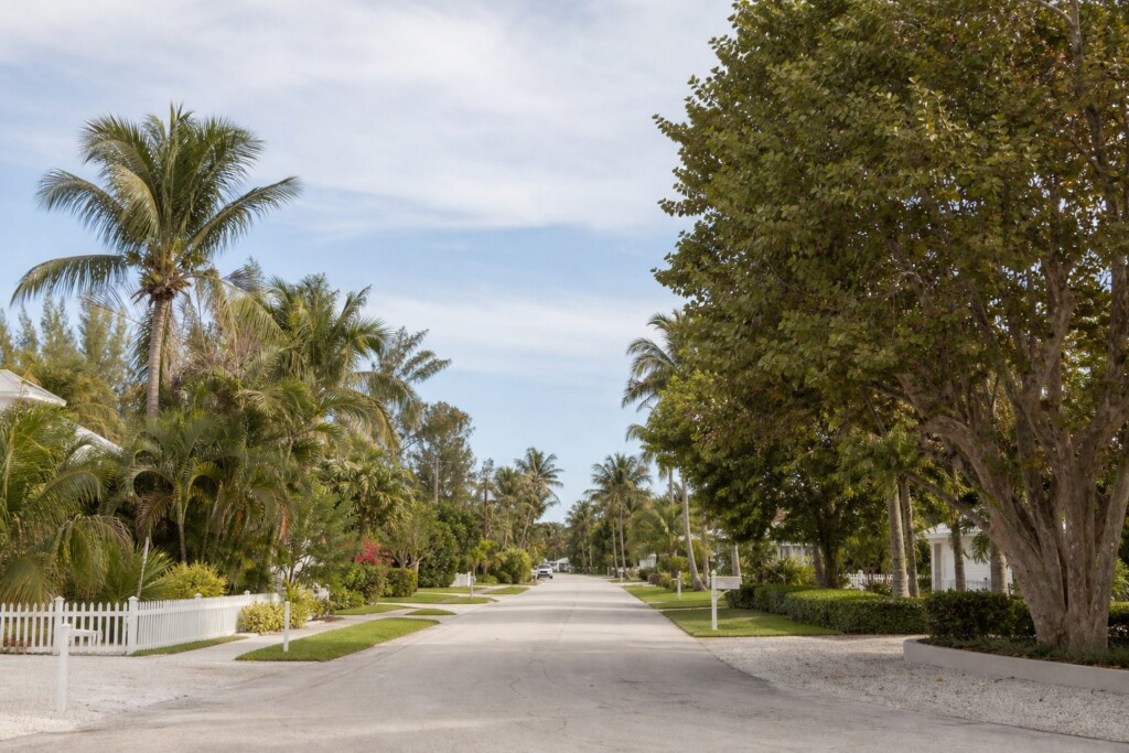 Holmes Beach neighborhood with well-kept homes and quiet residential streets, an established residential neighborhood