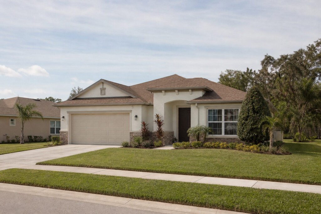Palmetto neighborhood with well-kept homes and quiet residential streets, an established residential neighborhood